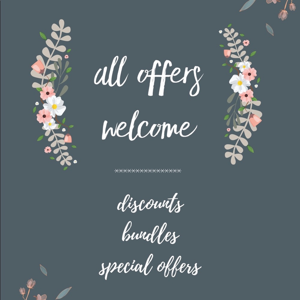 OPEN TO ALL REASONABLE OFFERS